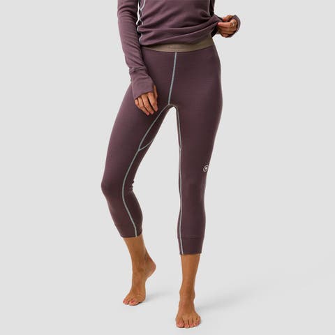 Cedars Rws Merino Mid-Wt Baselayer 3/4 Bottom - Women's