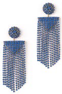 Deepa Gurnani Fanning Crystal Drop Earrings
