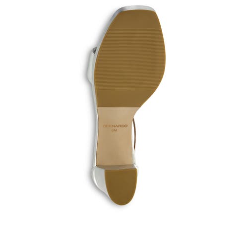 Bernardo Footwear Carla Platform Sandal In Silver