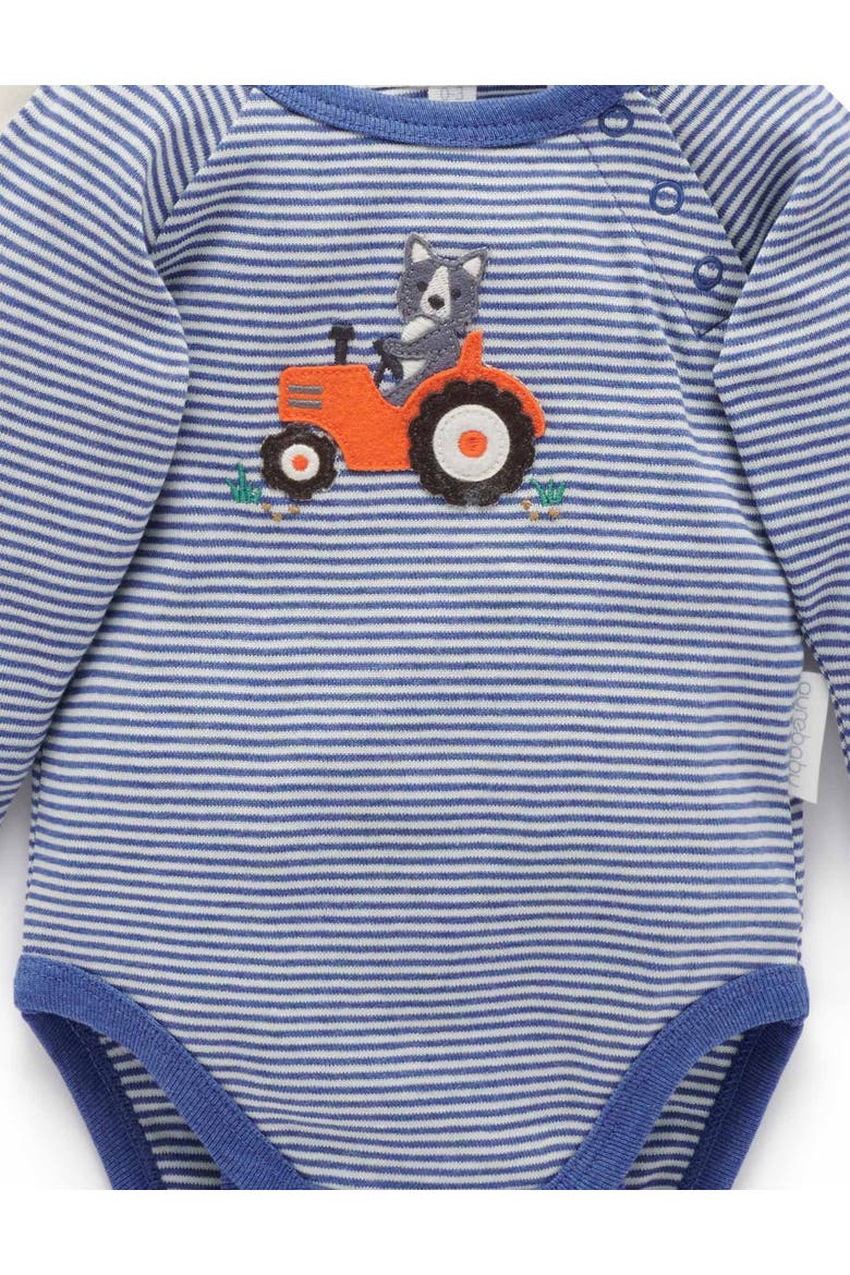 2 Pack Bodysuit, Alternate, color, Herding Sheep Print