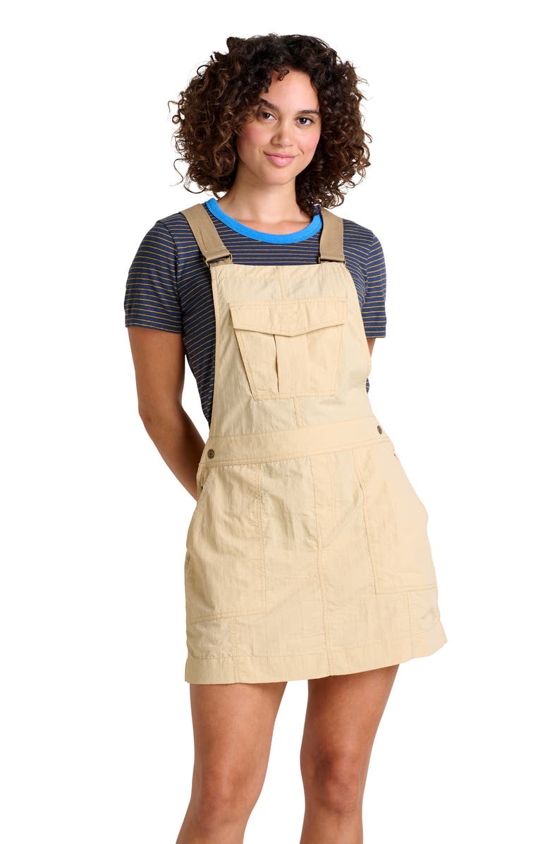 Toad&Co Trailscape Overall Minidress, Alternate, color, 