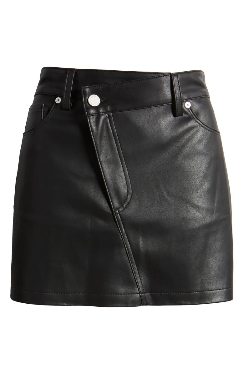 BLANKNYC Faux Leather Skort, Alternate, color, 