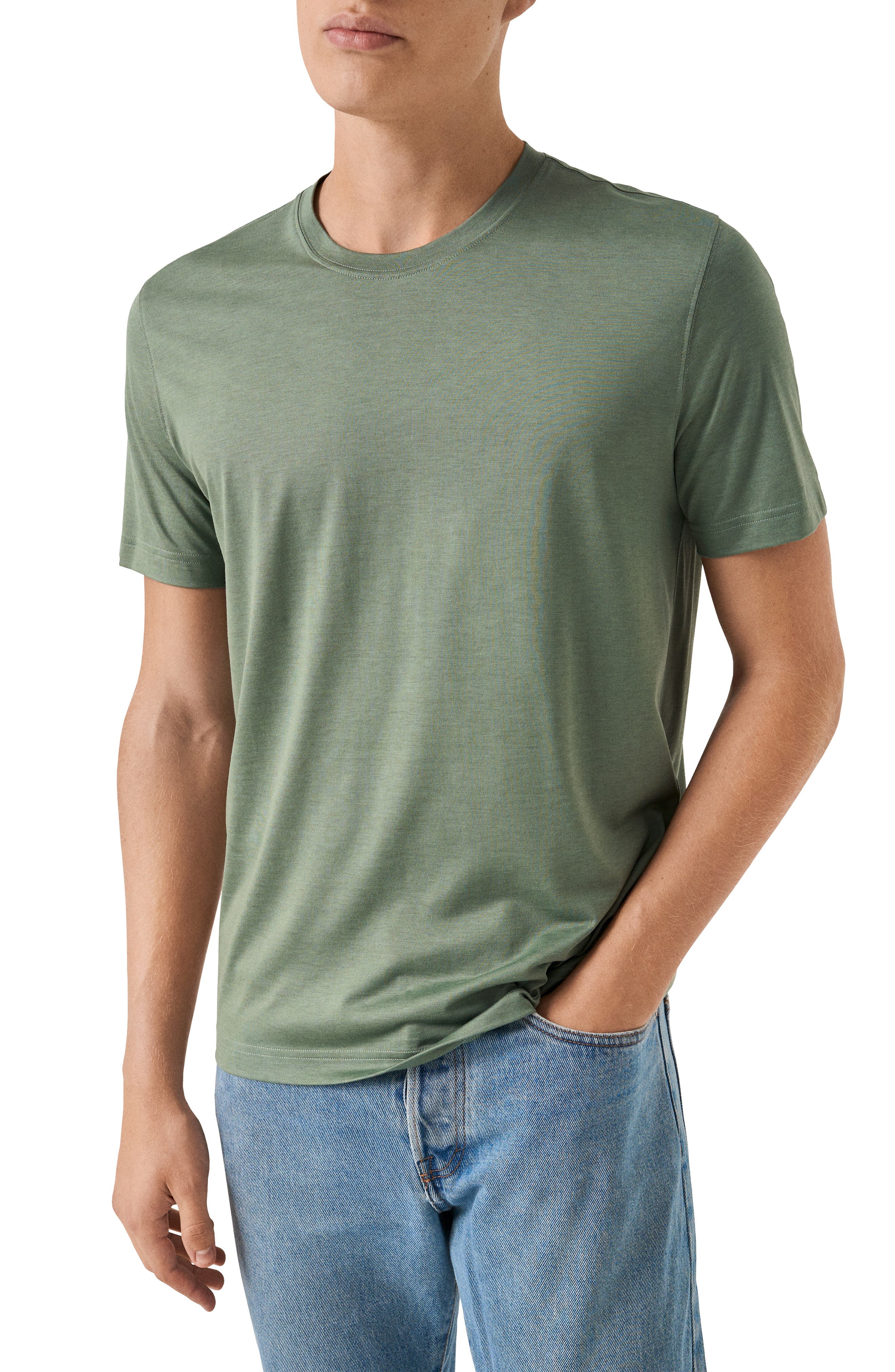 Silk & Cotton T-Shirt