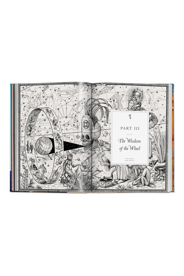 Astrology The Library of Esoterica Book, Alternate, color, Deep Purple