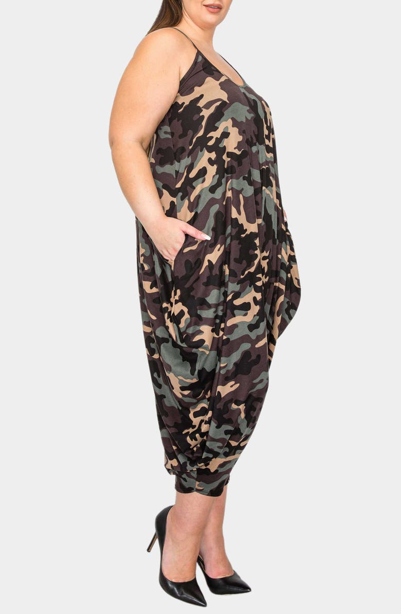 L I V D Montana Camo Jumpsuit, Alternate, color, 