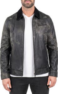 Maceoo Captain Leather Jacket