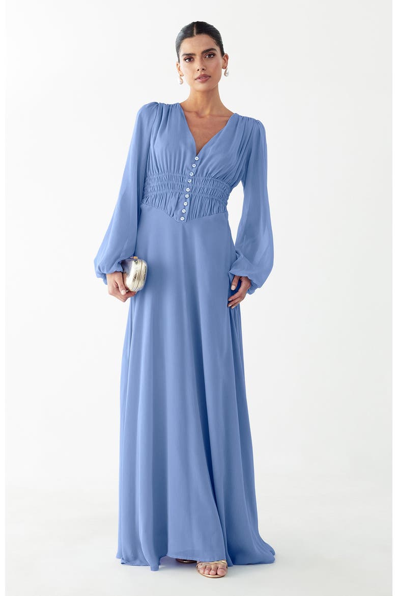 Tilly Maxi Dress, Alternate, color, Periwinkle