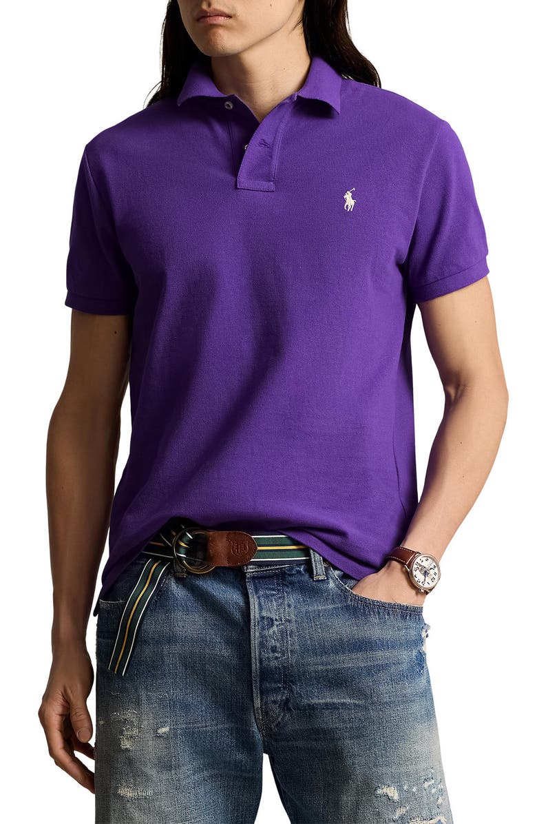 Polo Ralph Lauren Cotton Piqué Polo, Main, color,