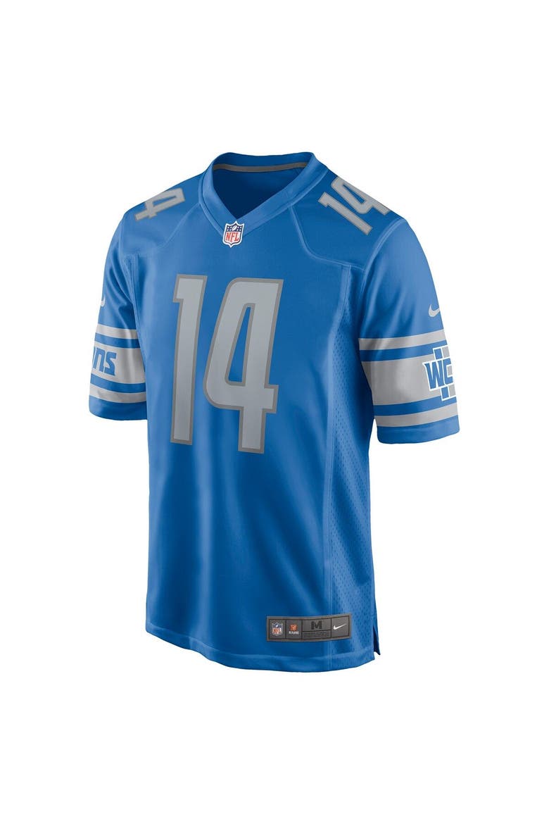 Men's Nike Amon-Ra St. Brown Blue Detroit Lions Game Player Jersey, Alternate, color, Blue