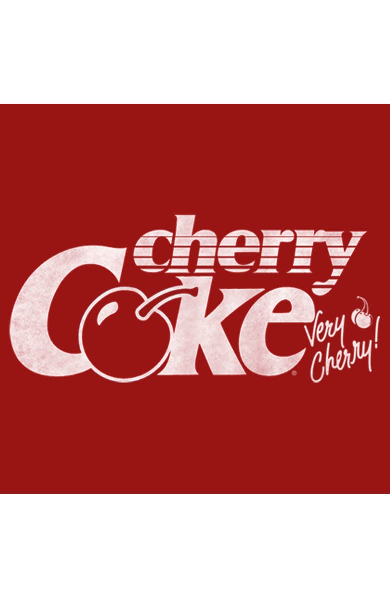 Coca Cola Women's Coca Cola Retro Cherry Coke Logo  Graphic T-Shirt, Alternate, color, Red