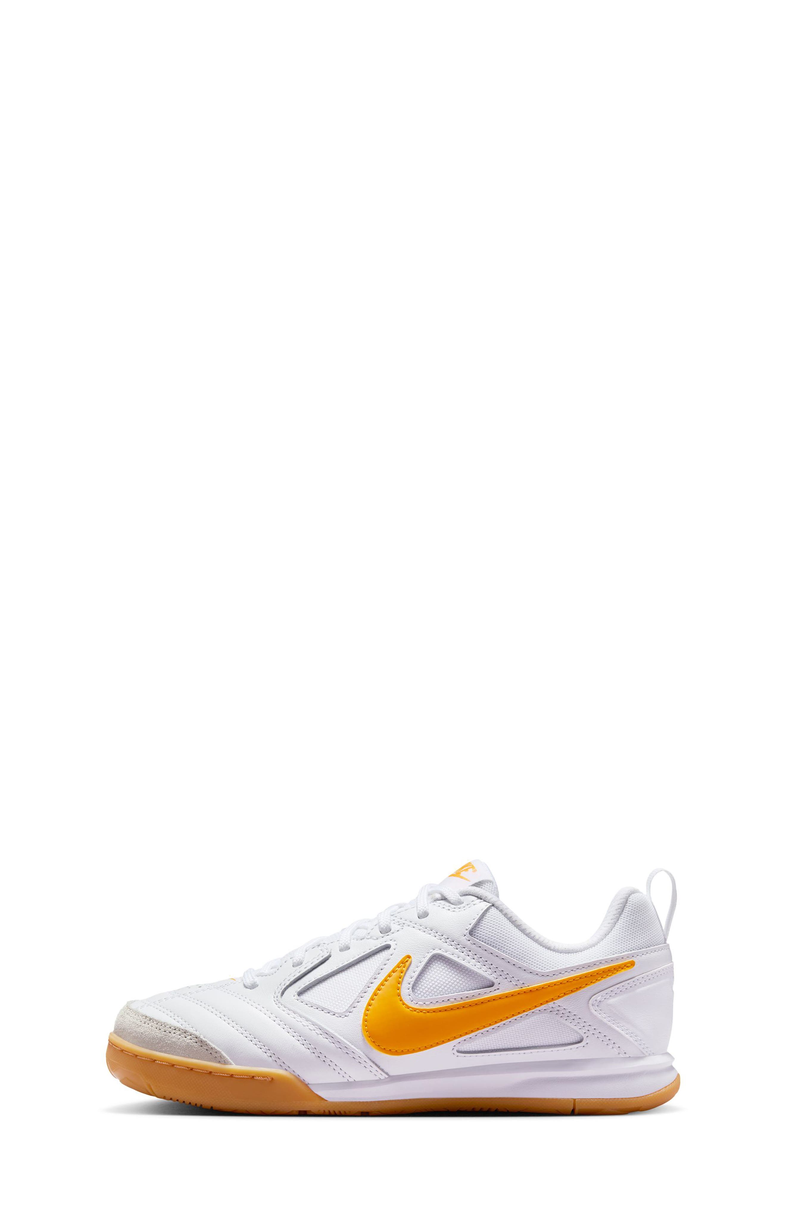 Nike Gato Soccer Sneaker, Alternate, color, 100 White/Unigld