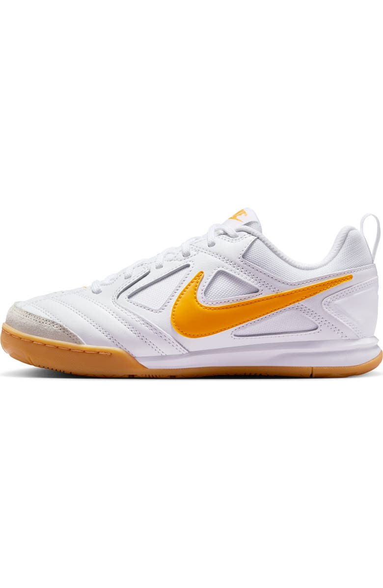 Nike Gato Soccer Sneaker, Alternate, color, 100 White/Unigld