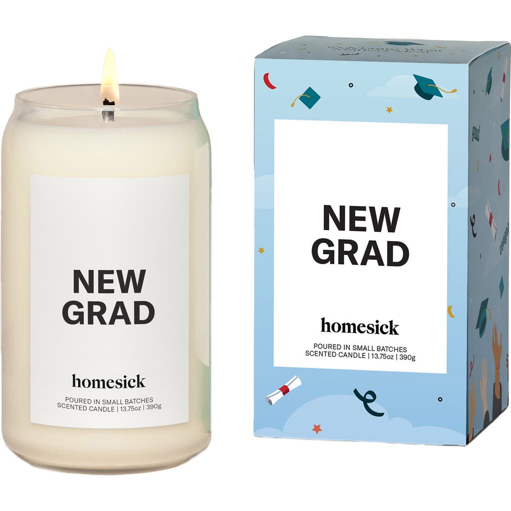homesick New Grad Candle in White  product