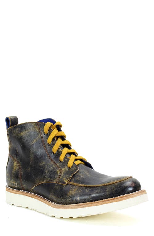 Bed Stu Lincoln Moc Toe Boot In Black Deluxe