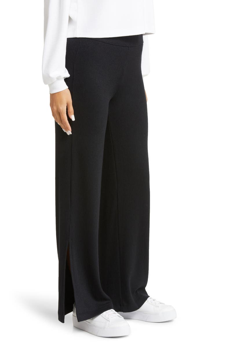 TravisMathew Evening Retreat Rib Pull-On Pants, Alternate, color, Black