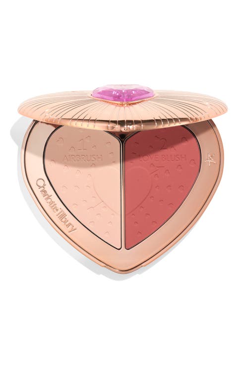 Pillow Talk Soulmates Airbrush Flawless Finish Brightening & Blur Blush Powder Pallete