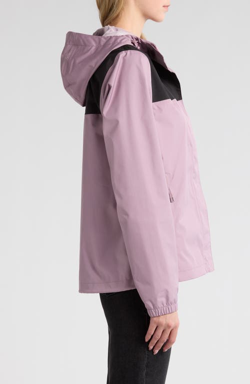 Helly Hansen Vancouver Hooded Rain Jacket In Purple Clay