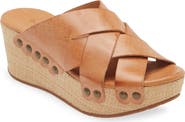 Chocolat Blu Yetta Platform Wedge Slide Sandal
