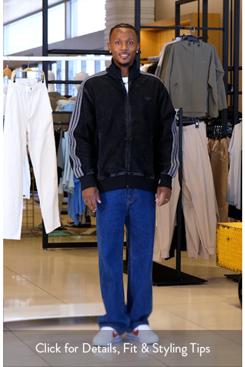 Adicolor Firebird Denim Track Jacket (Men) | Nordstrom
