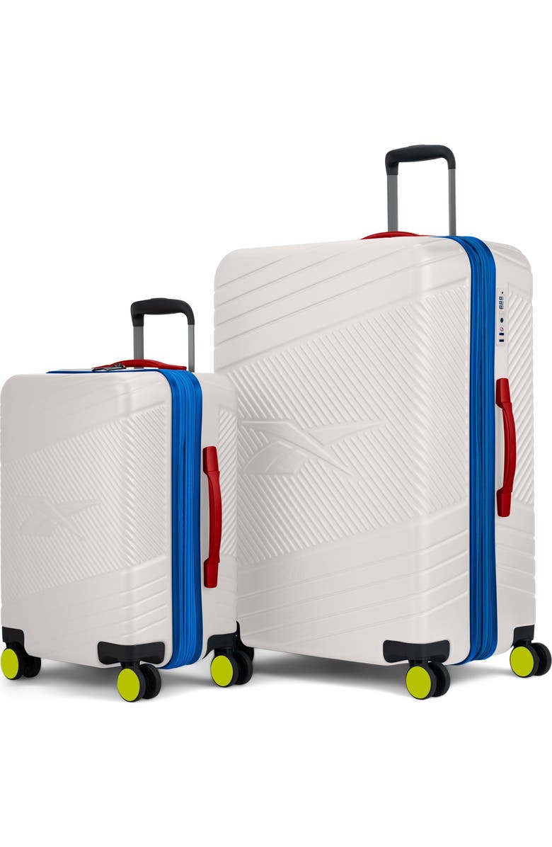 Reebok Go Collection 2 Piece Luggage Set, Main, color, White
