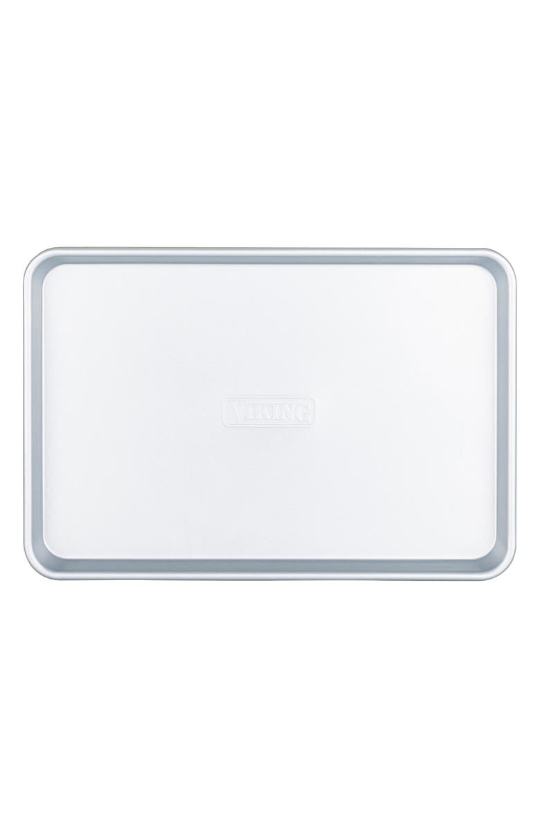 Viking 15" Aluminized Nonstick Baking Sheet, Main, color, Steel