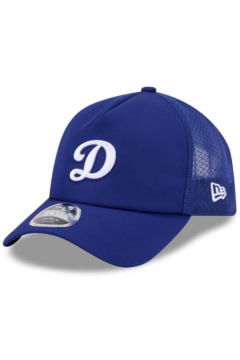 Men's New Era Royal Los Angeles Dodgers 2026 Batting Practice Alternate Apex 9FORTY Adjustable Hat, Main, color, Royal