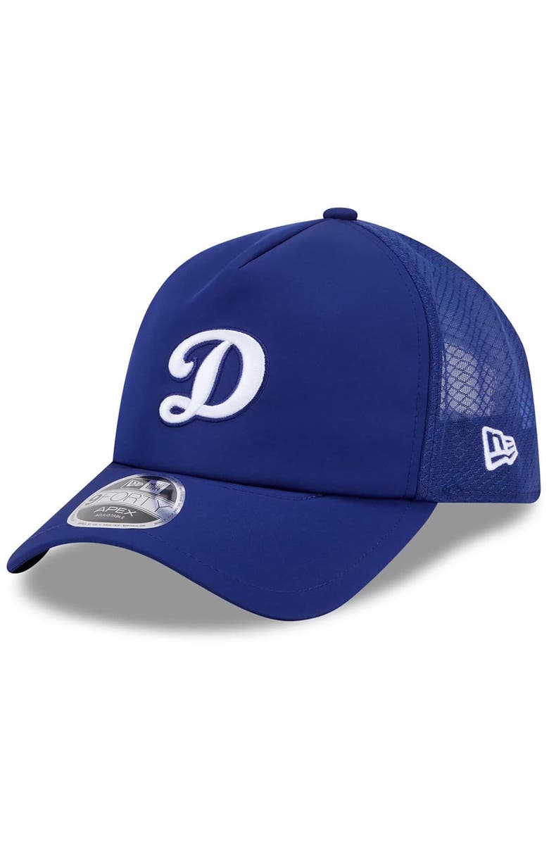 New Era Men's New Era Royal Los Angeles Dodgers 2026 Batting Practice Alternate Apex 9FORTY Adjustable Hat, Main, color, Royal