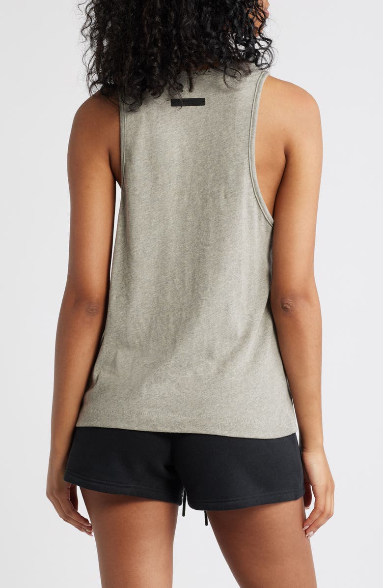 Fear of God Essentials Logo Cotton Blend Tank, Alternate, color,