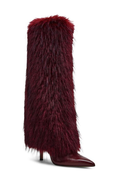Icon Faux Fur Knee High Boot