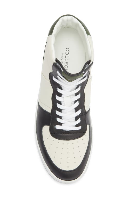 Collegium Pillar Destroyer High Top Sneaker In Green