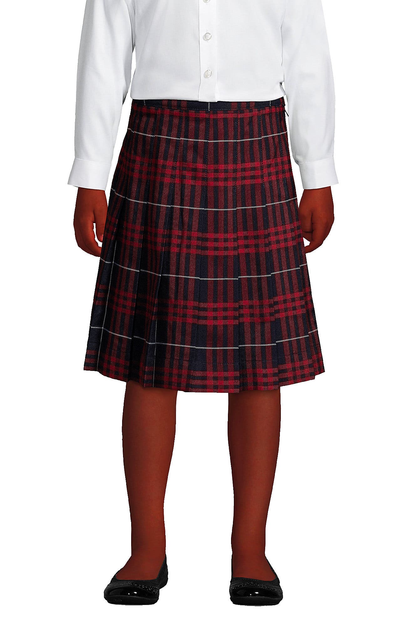 Classic Navy Large Plaid