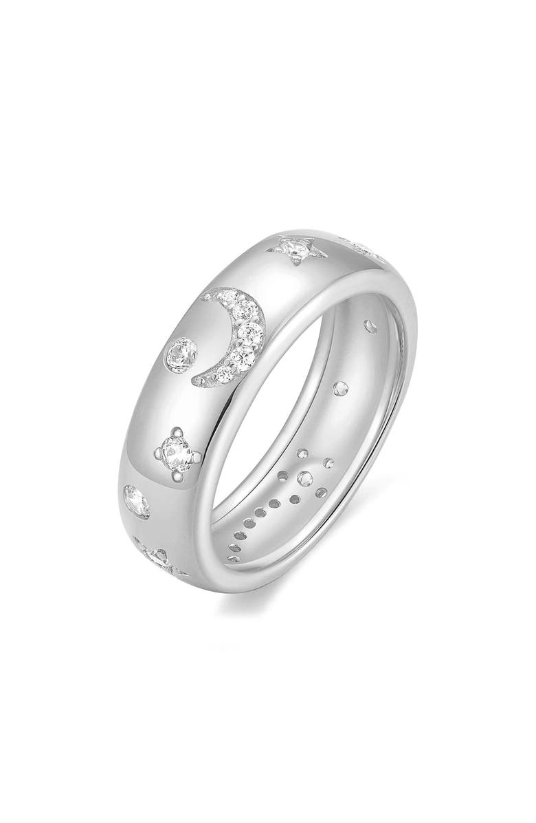 ANIA HAIE Celestial Crystal Pavé Band Ring, Alternate, color,