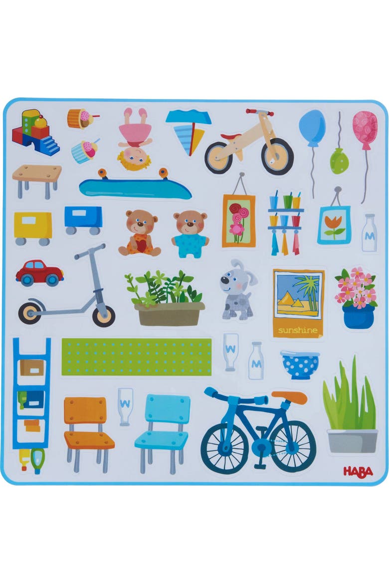 Little Friends Town Villa Removal Decals, Alternate, color, Multi