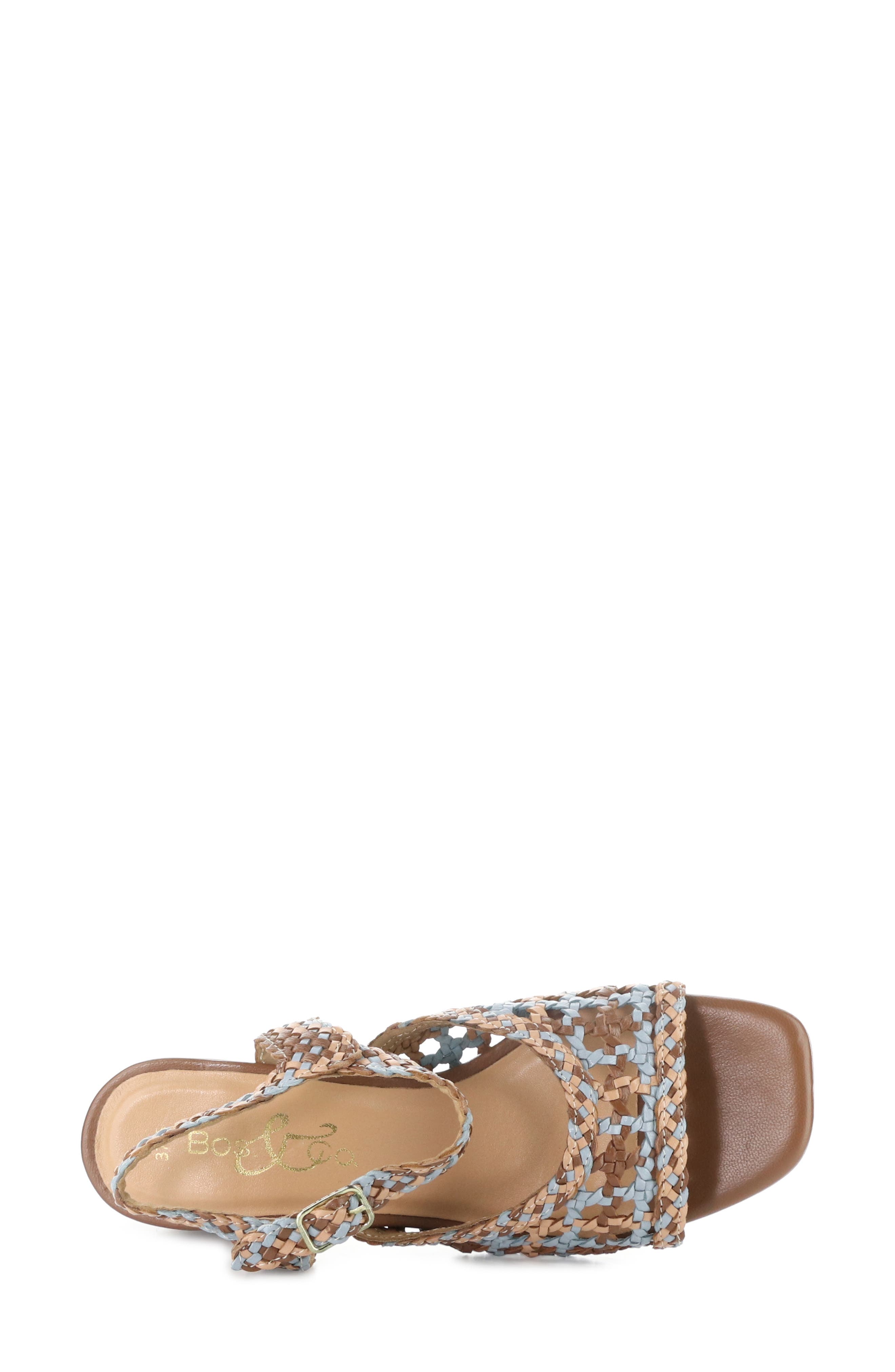 Wendi Ankle Strap Sandal, Alternate, color, TAN MIX