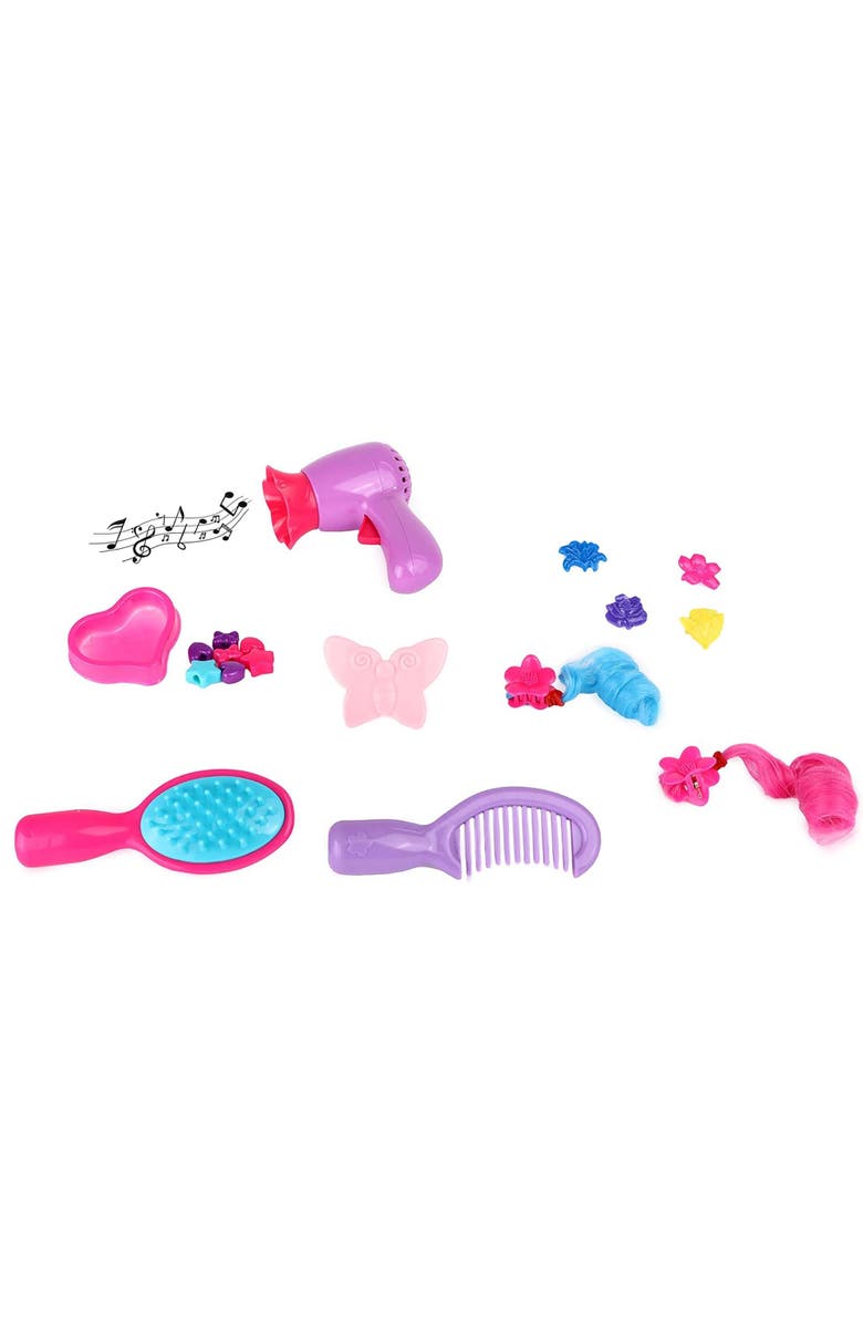 Dream Collection 12 Inch Doll Hair Play Set African American In Gift Box, Alternate, color, Multicolored