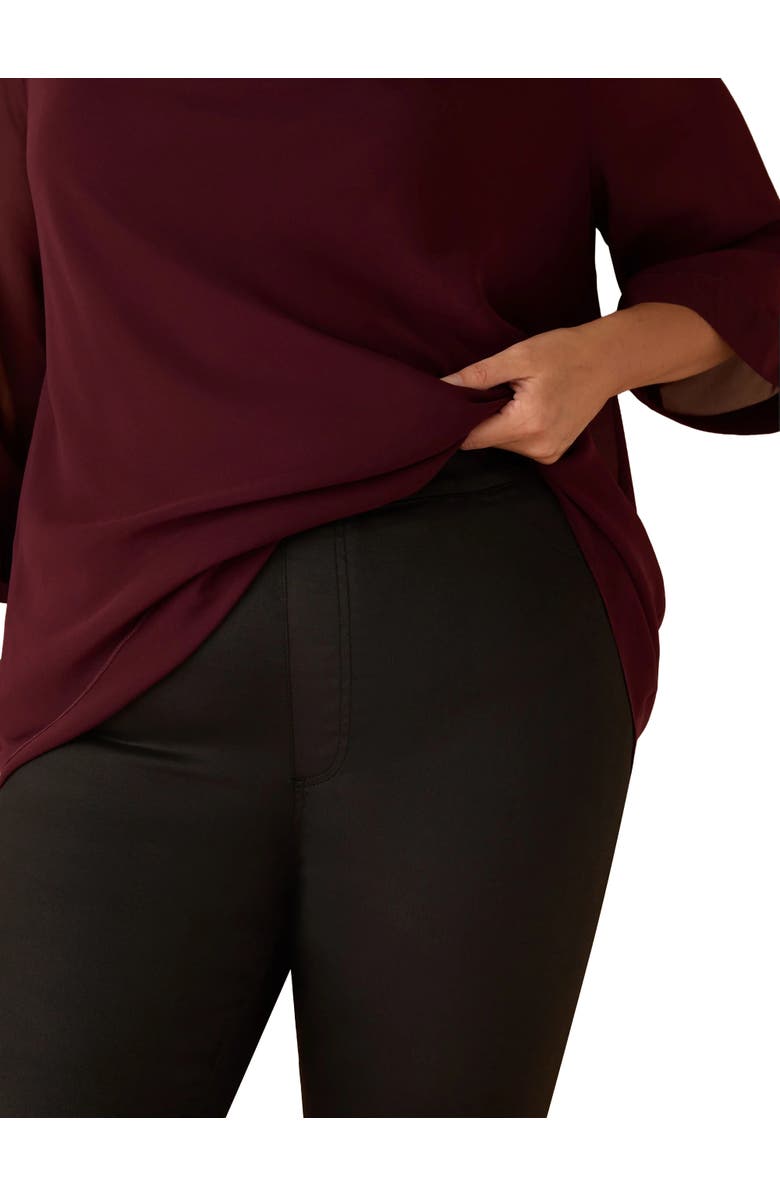 Live Unlimited Coated Jegging, Alternate, color, Black