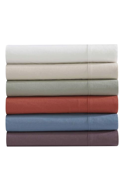 Eddie Bauer Solid 180 Thread Count Cotton Percale Sheet Set In Seagrass Green