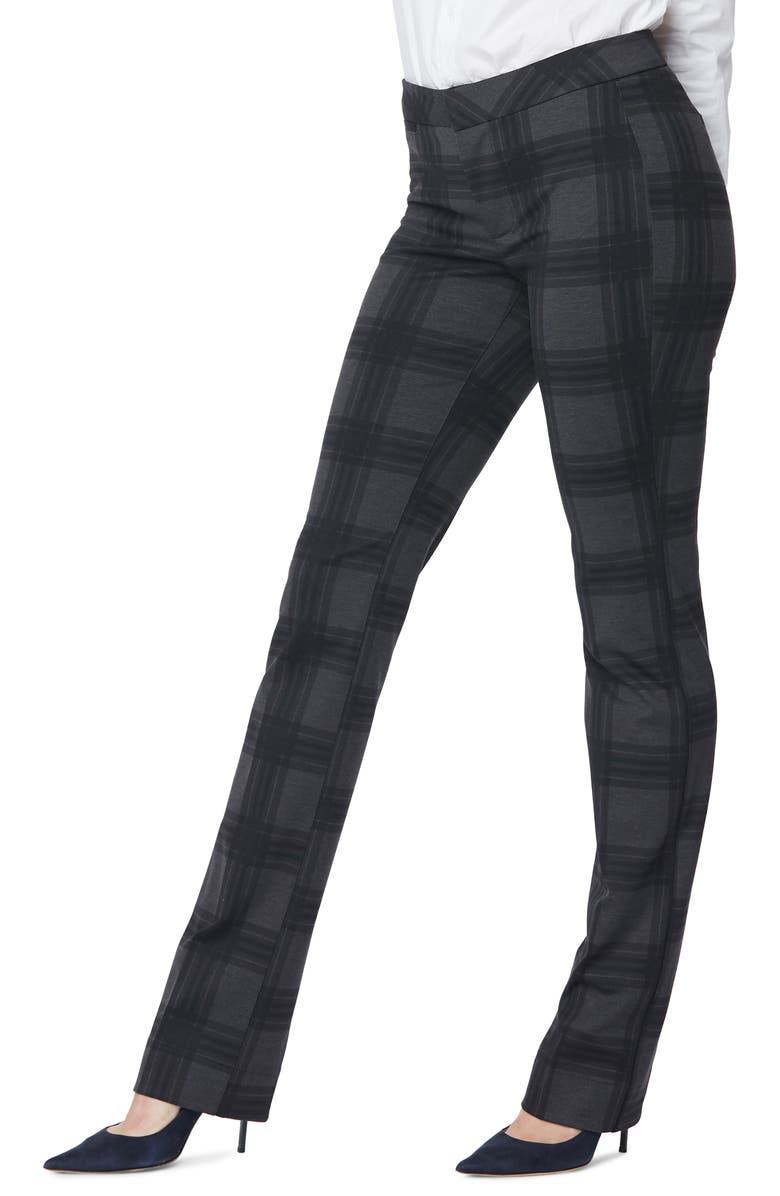NYDJ Plaid Slim Pants, Alternate, color, 