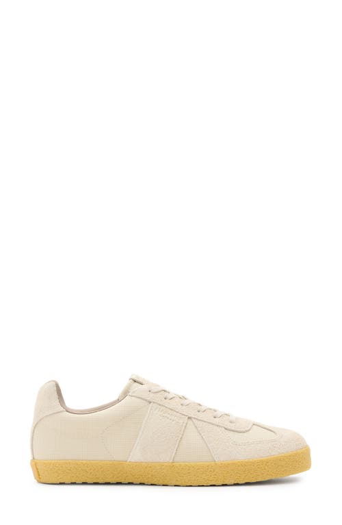 Allsaints Jaimee Low Top Ripstop Trainers In Chalk White