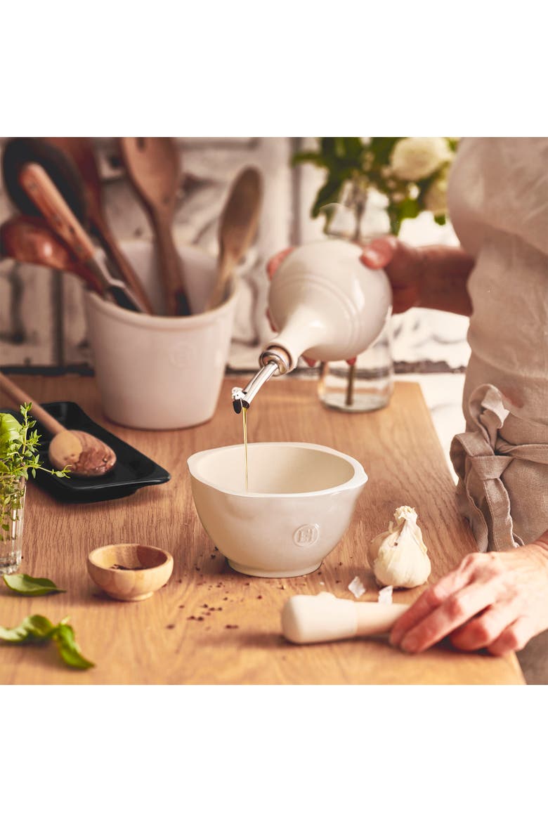Made In France Mortar and Pestle, Alternate, color, Clay