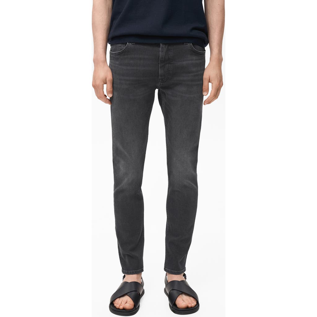 Mango Jude Skinny Jeans In Gray