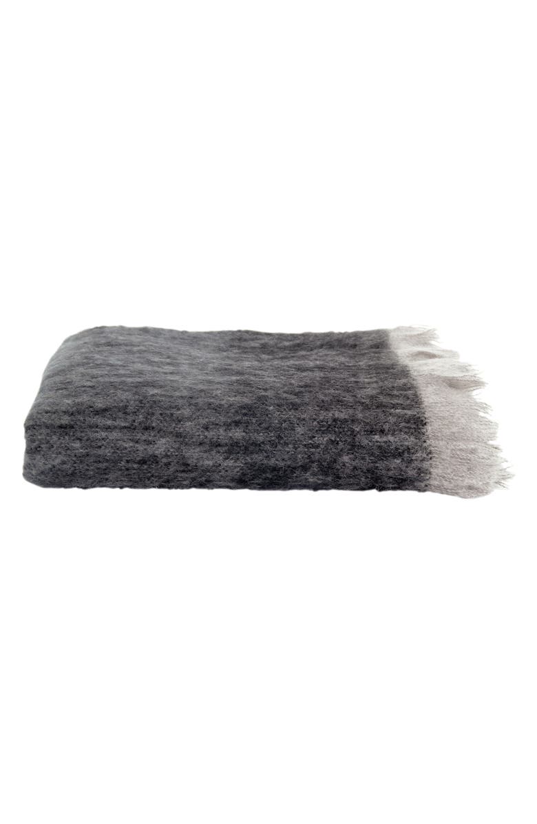 Michael Aram Mohair & Wool Throw, Alternate, color,