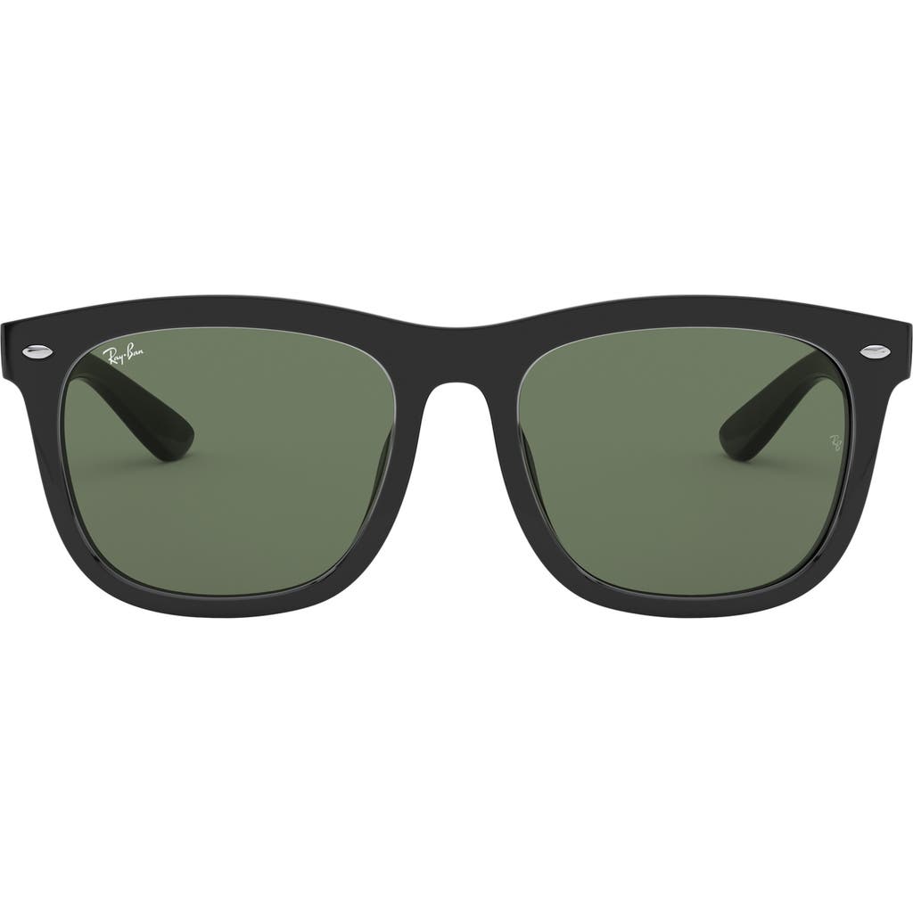 Ray Ban Ray-ban 56mm Square Sunglasses In Black