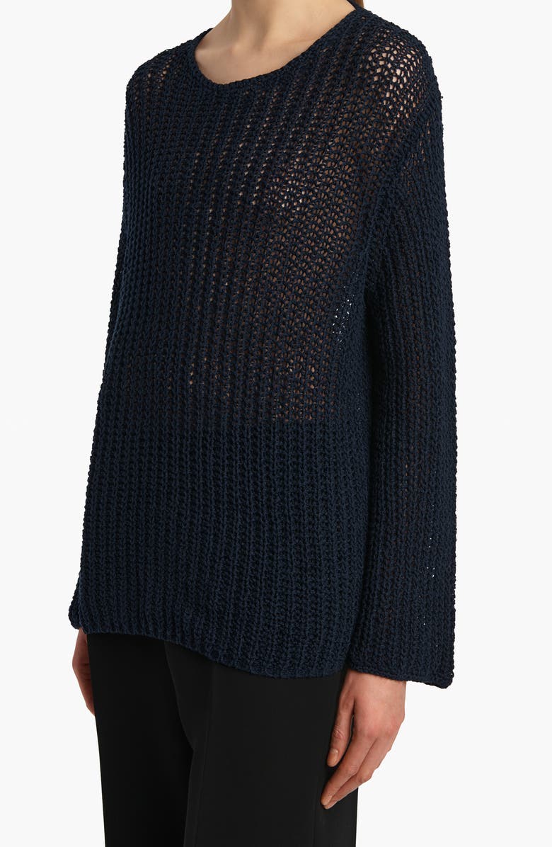 Khaite Elowen Sweater, Alternate, color, Navy