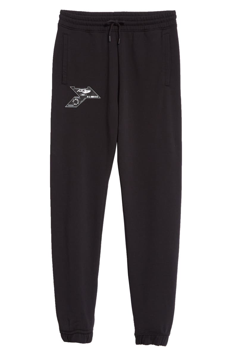 Marcelo Burlon Logo Patch Sweatpants, Alternate, color, 