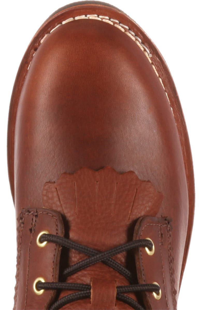 Georgia Boot Farm And Ranch Lacer Work Boot, Alternate, color, Barracuda Walnut