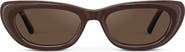 WMP Eyewear Quinn - 52mm Classic Cat-Eye Sunglasses