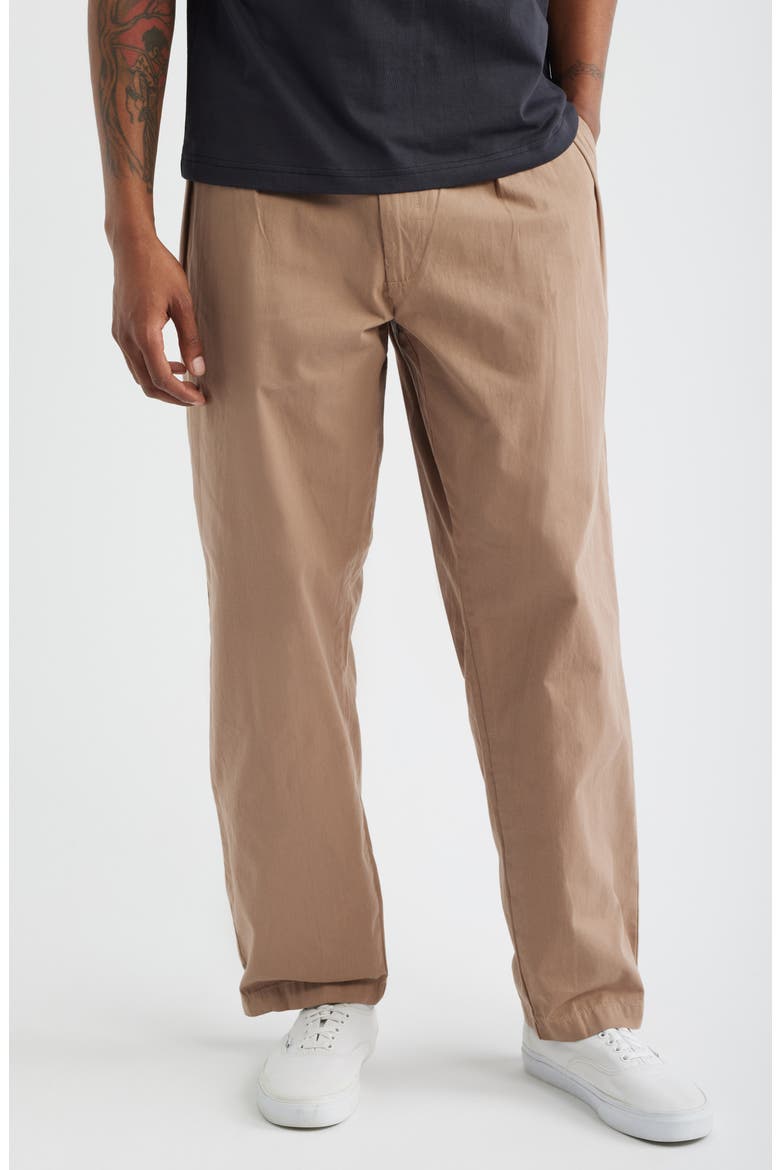 Part Timer Organic Cotton Twill Pants, Main, color, MUSHROOM