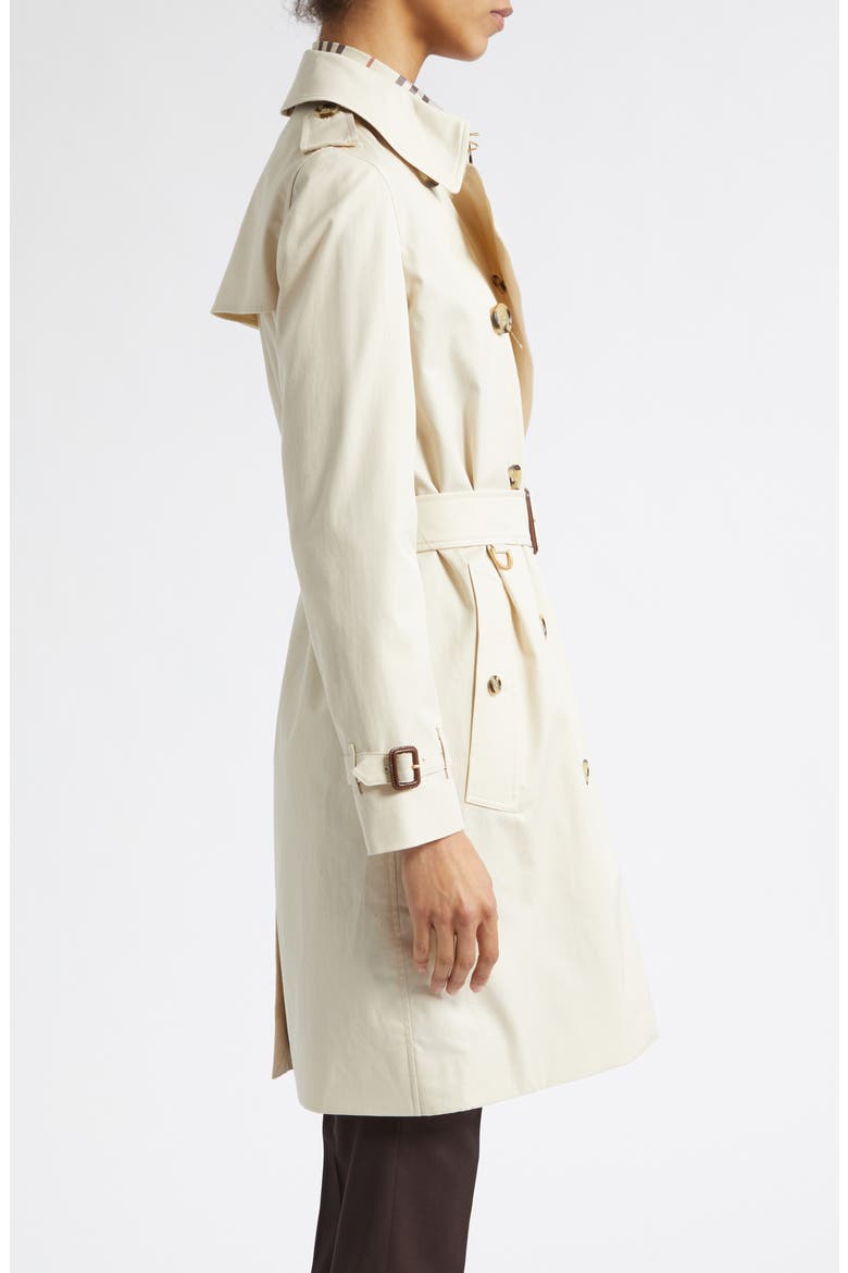 Kensington Double Breasted Trench Coat, Alternate, color, CLAM BEIGE