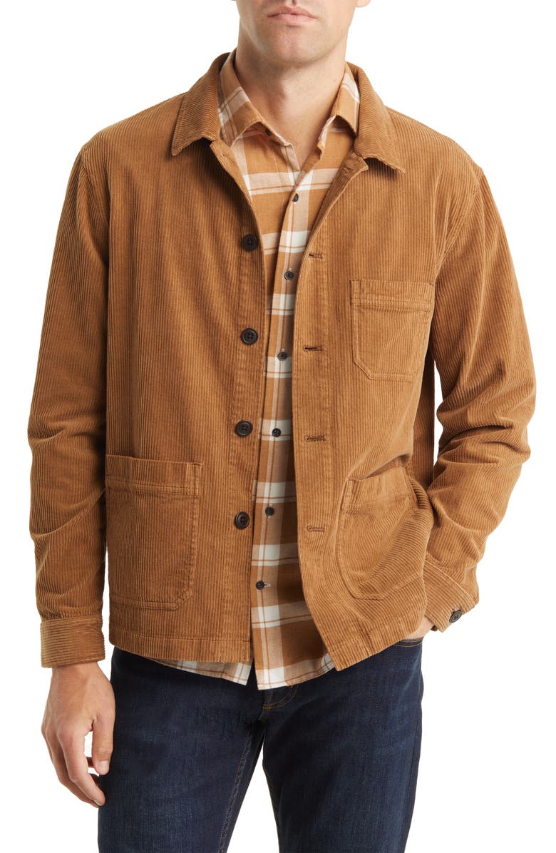 Peter Millar Corduroy Chore Coat, Main, color,